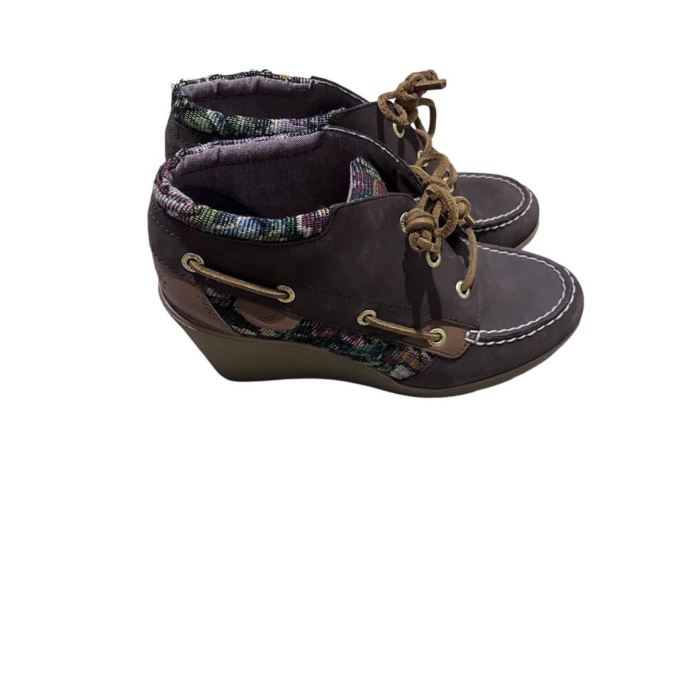 Sperry Hadley Floral Wedges